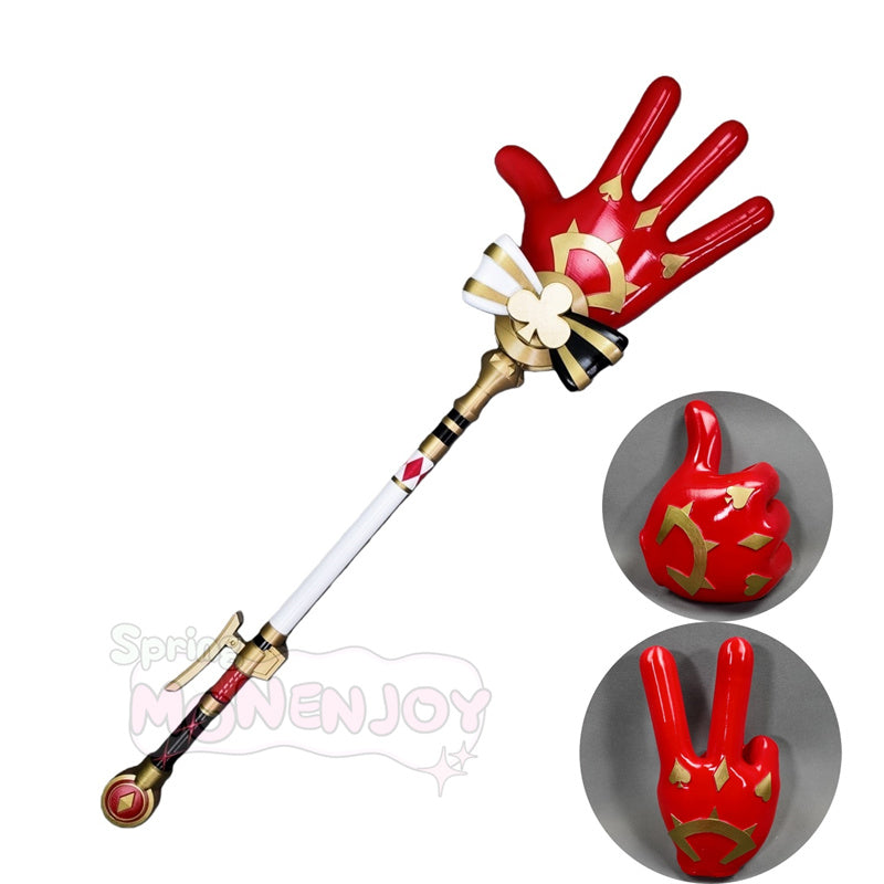 Monenjoy 崩壊スターレイル 火花 杖 100cm PLa材質 武器モデル 3種交換