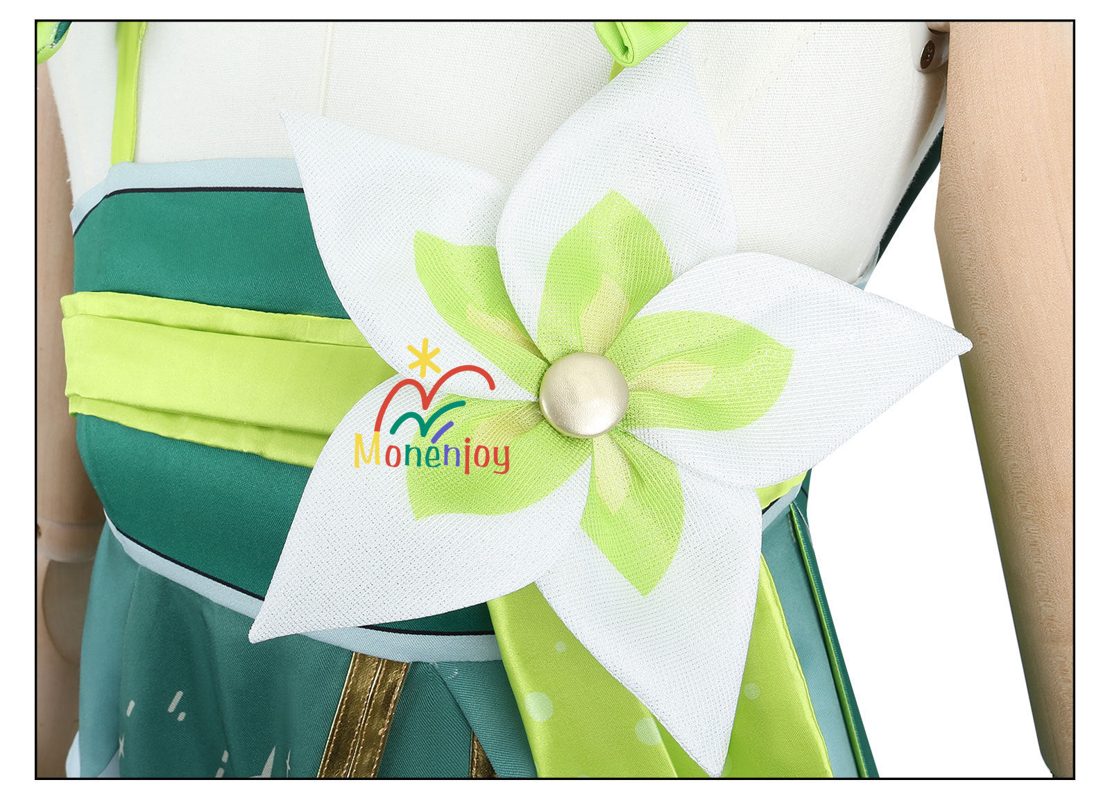 Monenjoy　鳴潮　ヴェリーナ　コスプレ衣装　かわいい　ワンピース　髪飾り付 - Monenjoy