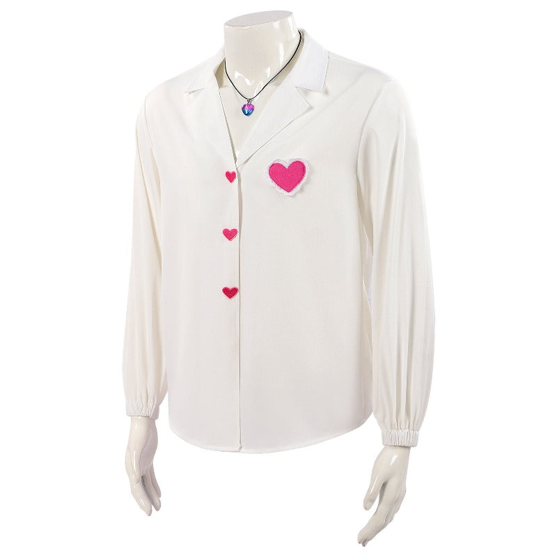 Monenjoy 　KPOPガールズ！デーモン・ハンターズ  サジャ・ボーイズ 　Romance シャツ　コスプレ衣装　ハントリックス　舞台服　Kpop Demon Hunters Romance