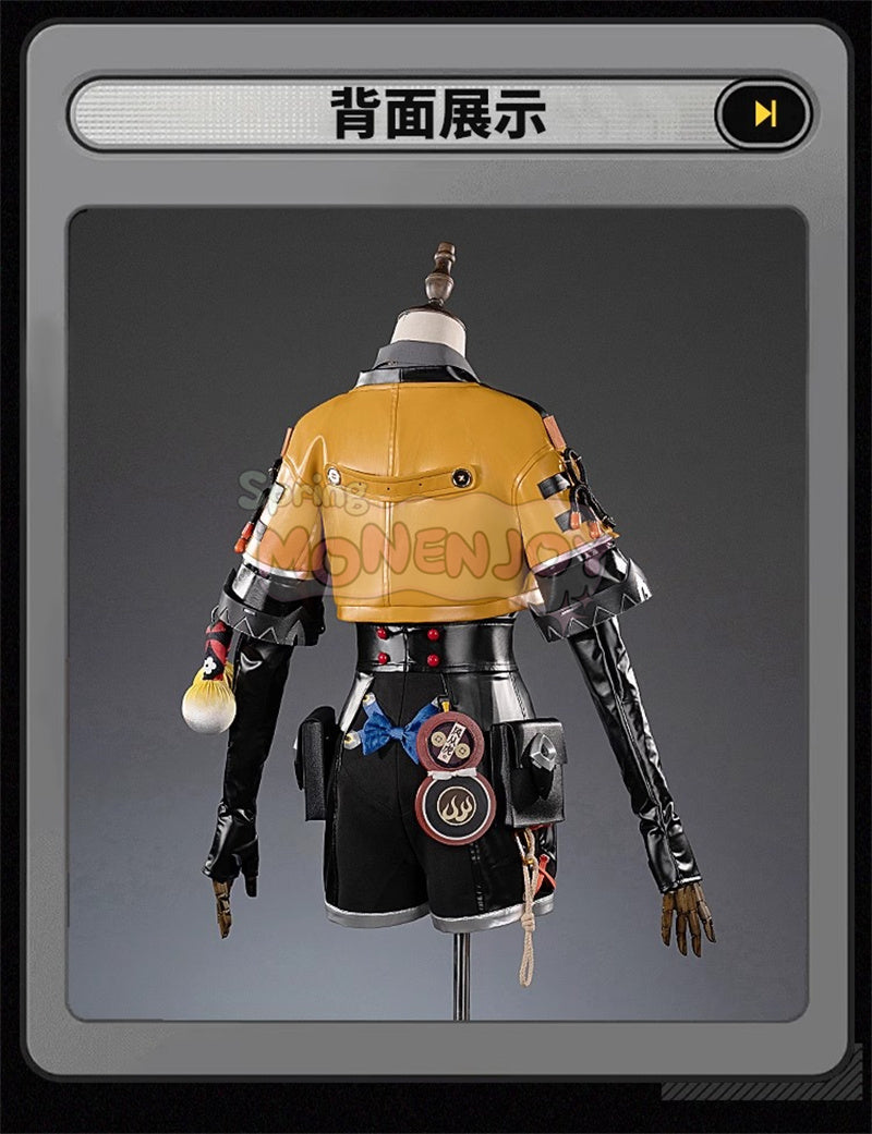 Monenjoy　ゼンレゼンレスゾーンゼロ　フーフー　コスプレ衣装　橘福福　ロリータ風　ゼンゼロ／ZZZ　イベントGS1395 - Monenjoy