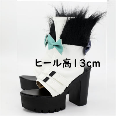 Monenjoy　ゼンゼロ　南宮羽 　靴　コスプレ道具　イベント　サンダル　妄想エンジェル　シューズ　ヒール9cm　13cm　舞台道具 Monenjoy