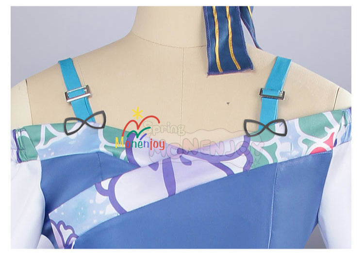 Monenjoy　TVアニメ変人のサラダボウル　サラ・ダ・オディン　コスプレ衣装　ワンピース　ドレス　SG1353 - Monenjoy