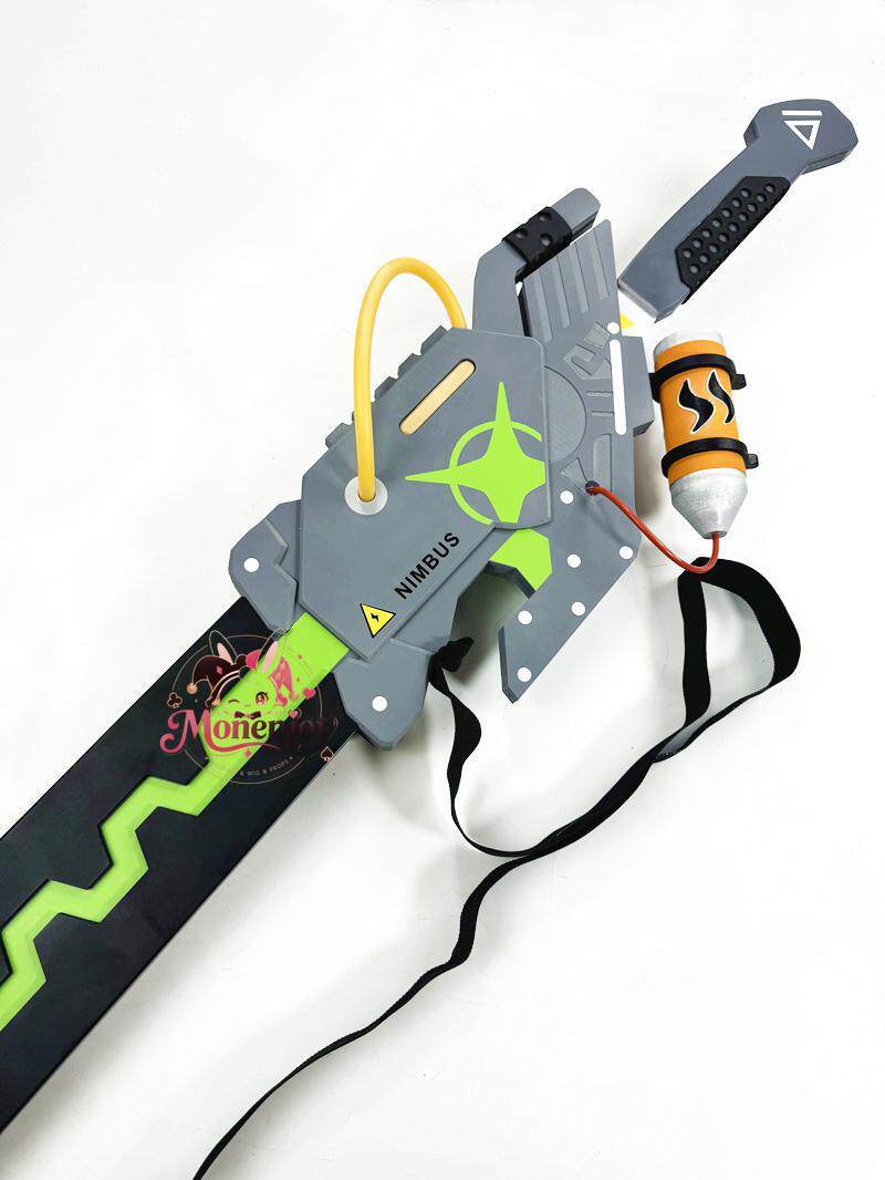 Monenjoy　ゼンゼロ アンビー　武器モデル 　110cm　コスプレ道具　モチーフ武器　レプリカ　木　ゼンレスゾーンゼロ Monenjoy