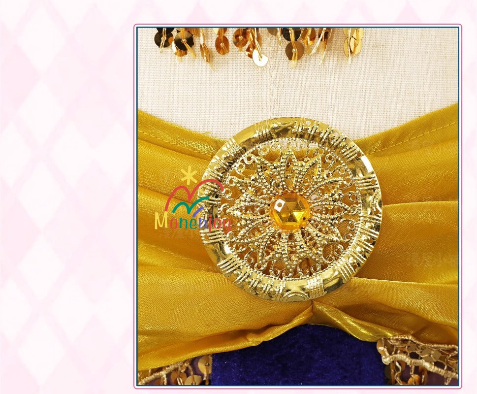 Monenjoy しゅごキャラ！ 月詠歌唄 舞娘 コスプレ衣装 ほしな歌唄　イベント　GS1306 - Monenjoy