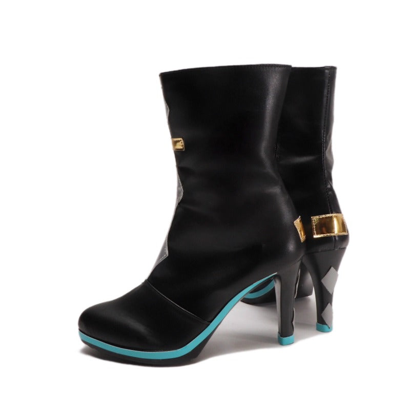 Monenjoy　鳴潮 シャコンヌ ブーツ　コスプレ道具　靴GSS1010