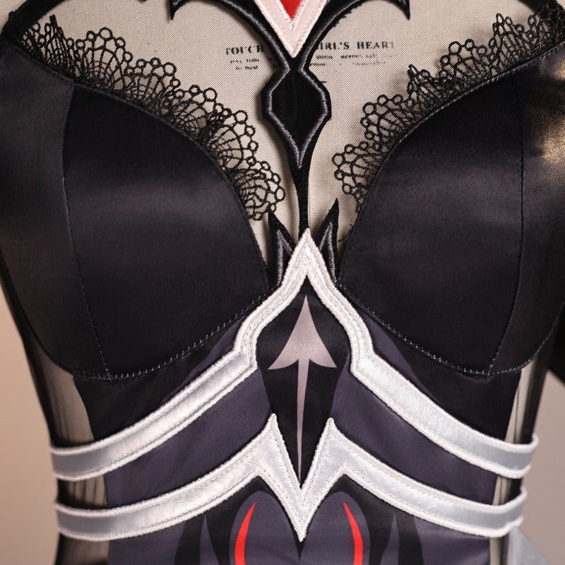 Monenjoy 原神 ロノヴァ　Ronova　 コスプレ衣装　死の執政　魔神　3d樹脂製パーツ　ワンピース　コスチューム