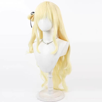 Monenjoy　鳴潮　フィービー　Phoebe ウィッグ　90cm　黄色　カツラ　アクセサリー　コスプレ道具GS1424 - Monenjoy