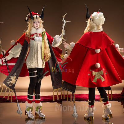 Monenjoy　明日方舟 　アークナイツ 　焔影リード　 コスプレ衣装　閃焔の夜 　仮装　焰影苇草 Reed The Flame Shadow　ハロウィン Monenjoy