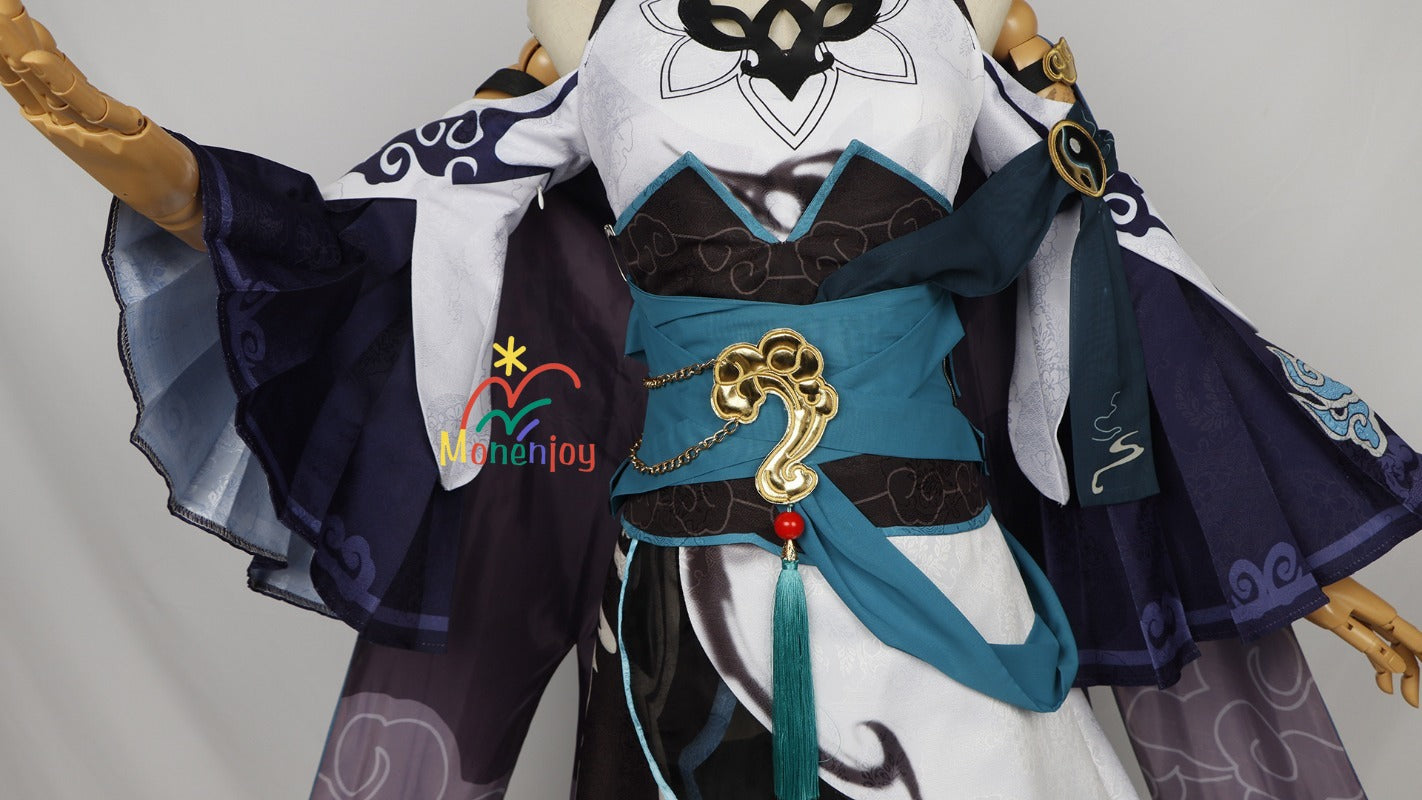 Monenjoy 崩壊3rd フカ　雲墨丹心　コスプレ衣装　崩壊学園　符华　イベント　GS1328 - Monenjoy