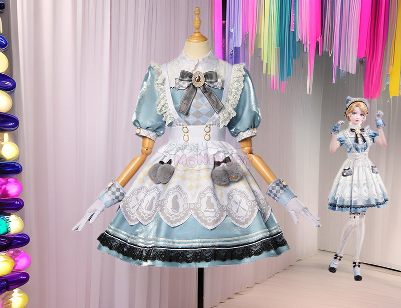 Monenjoy　インフィニティニキ　爽やかなお茶会　コスプレ衣装　洋服　ドレス　ワンピース　地雷系　GS1313 - Monenjoy