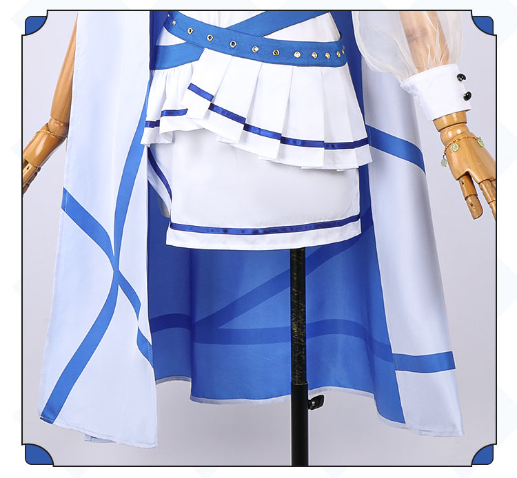 Monenjoy　前橋ウィッチーズ 　上泉 マイ　三俣 チョコ　青色　コスプレ衣装　黄色　ライブ服　舞台服　コスチューム　魔女　GS1903