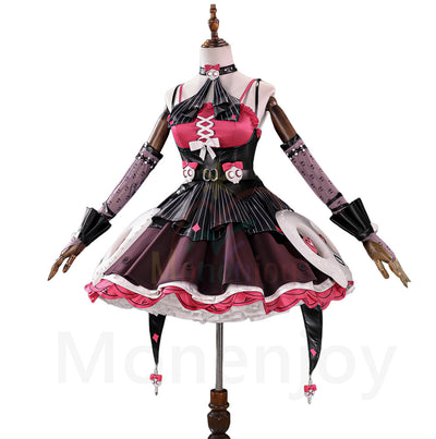 Monenjoy　ゼンゼロ　アリア　不協和音　コスプレ衣装 　妄想エンジェル　光輪付　コスチューム　ドレス　ゼンレスゾーンゼロ MONENJOY