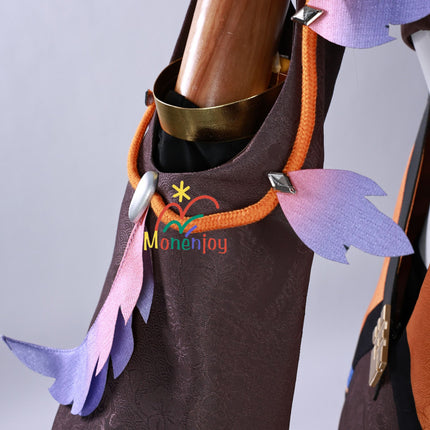 Monenjoy　原神　イアンサ　コスプレ衣装  マスク付　3d樹脂製アクセサリー　 Iansan