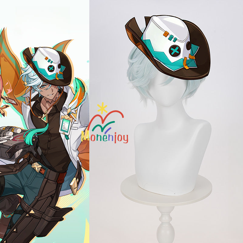 monenjoy 原神 イファ 　ウィッグ　トラロカンの竜医　コスプレ　27cm - Monenjoy