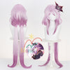 Monenjoy 崩壊スターレイル 長夜月 記憶なのか　wig コスプレウィッグ　 110cm　三月なのか  カツラ　ウィッグ　ピンク色GSwig1012