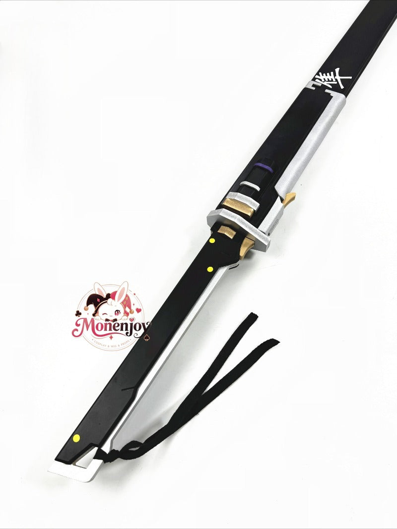 鳴潮 漂泊者 稽古用長刃 コスプレ道具 120cm 木製 レプリカ 散華 秧秧