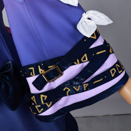 Houkai Star Rail Kyurene One Piece Dress Cosplay Costume Event Purple 