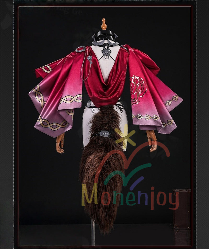 Monenjoy 鳴潮　ルパ　コスプレ衣装　イベント　3d樹脂製パーツ　狼尻尾追加可能GS1925