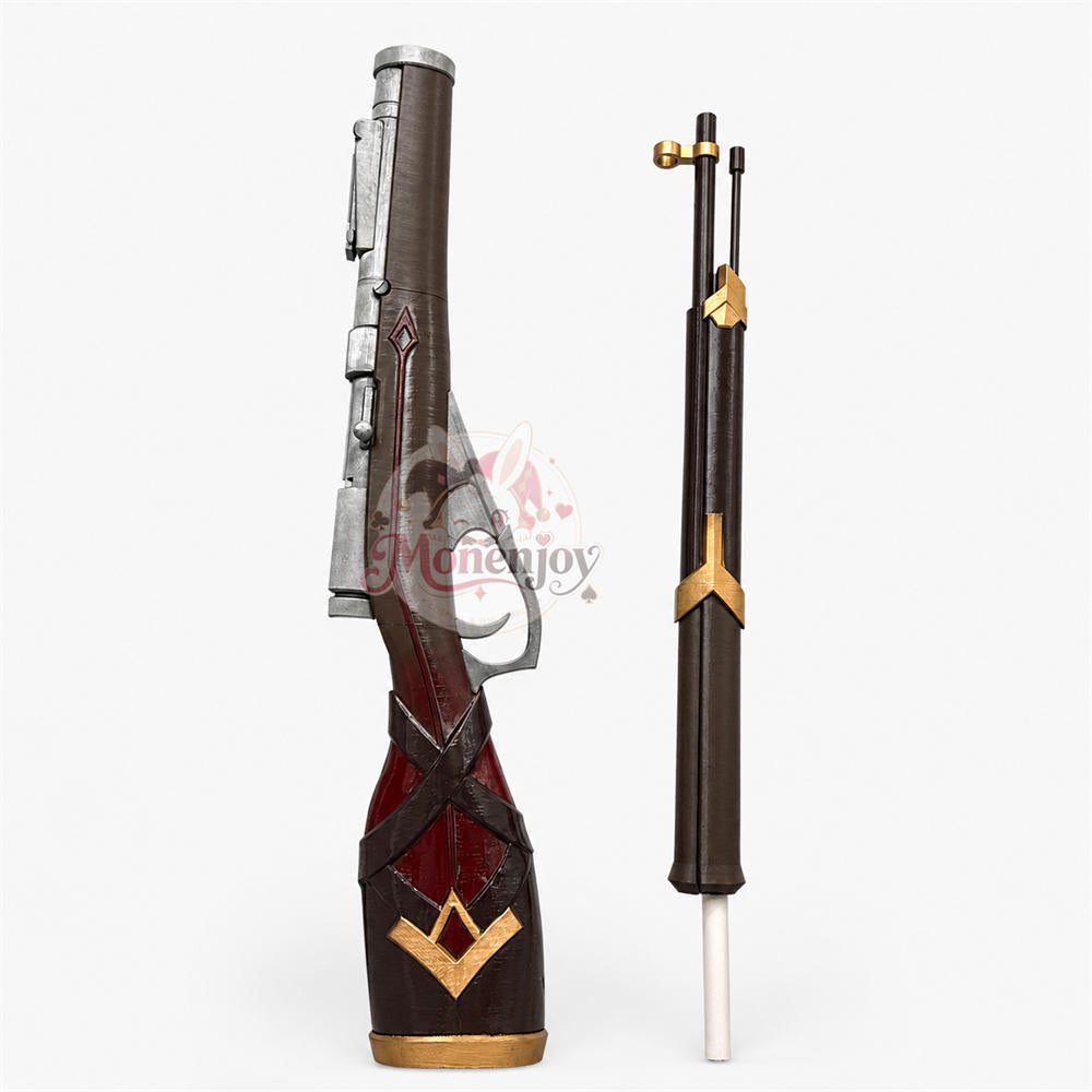 Monenjoy 原神 アリョーシャ 銃 コスプレ道具｜110cm PLA製レプリカ Monenjoy