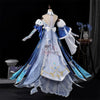 Monenjoy 原神 アナスターシャ（氷神）コスプレ衣装｜3D PLAパーツ付き ドレス MONENJOY