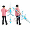 Monenjoy　原神 アナスターシャ&nbsp; 氷神 モチーフ武器　レプリカ道具　200cm　コスプレ道具　発光対応&nbsp; MONENJOY