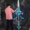 Monenjoy　原神 アナスターシャ&nbsp; 氷神 モチーフ武器　レプリカ道具　200cm　コスプレ道具　発光対応&nbsp; MONENJOY