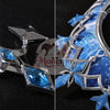 第一弾30日以内発送対応　原神 アナスターシャ（氷神）コスプレ衣装｜金属製＆PLAパーツ Pla王冠付｜Monenjoy Monenjoy
