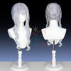 Monenjoy 原神 アナスターシャ（Anastasya）コスプレウィッグ　100cm　68cm　ダウンヘアVer.  アップヘアVer.2種類選択｜氷神・耐熱かつら