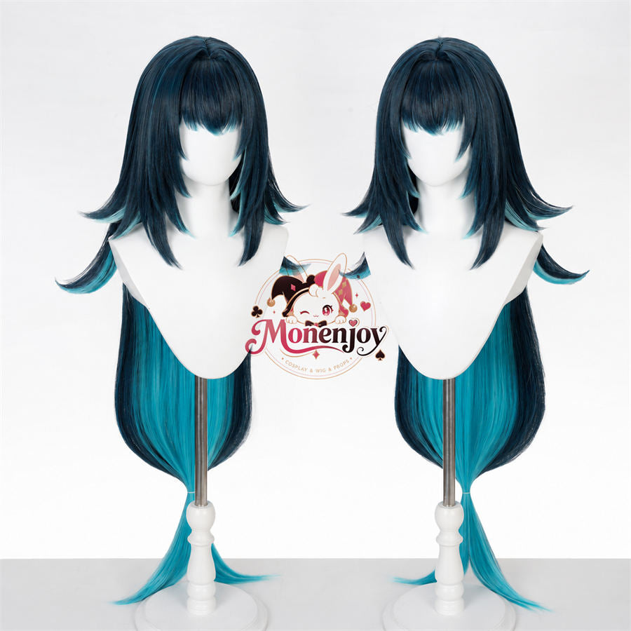 Monenjoy 原神 ダニカ（Danica）100cm ロングコスプレウィッグ