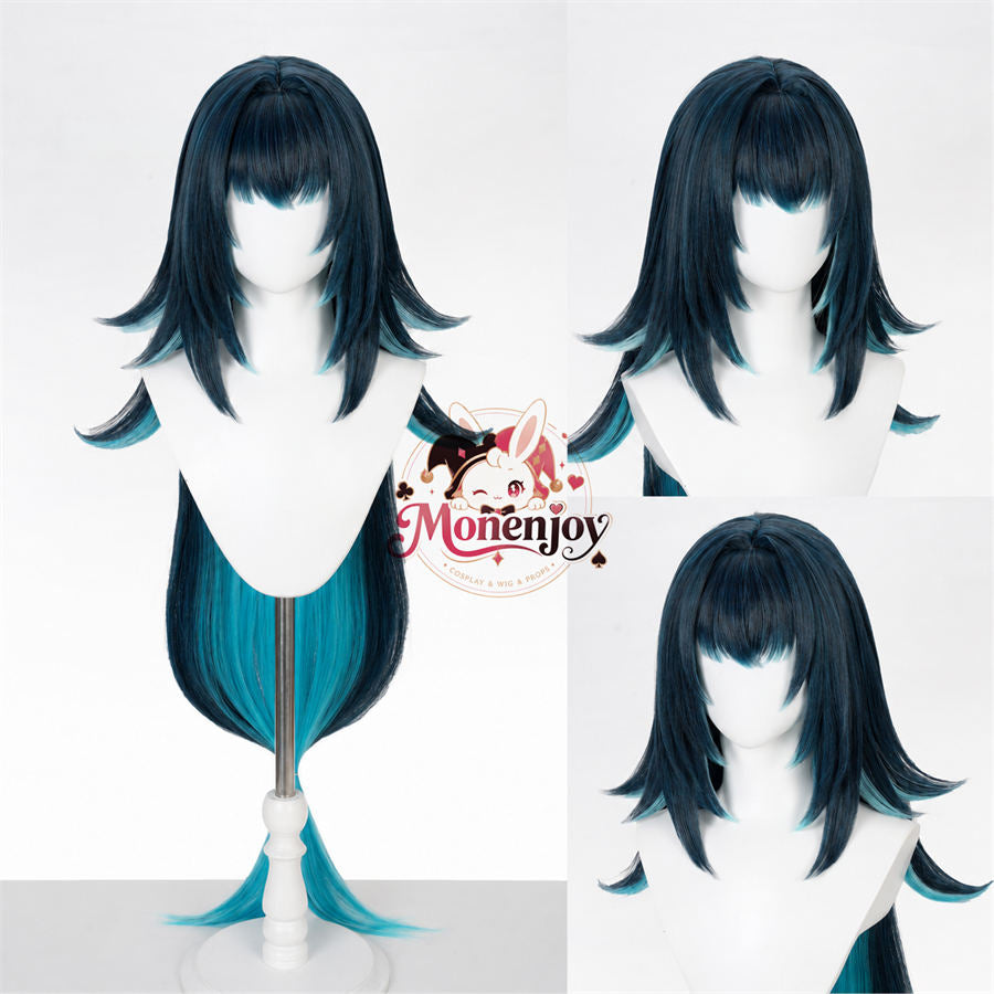 Monenjoy 原神 ダニカ（Danica）100cm ロングコスプレウィッグ