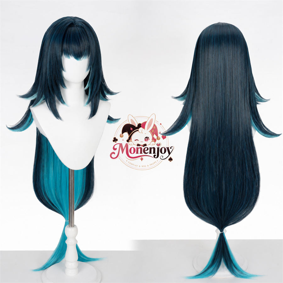 Monenjoy 原神 ダニカ（Danica）100cm ロングコスプレウィッグ MONENJOY