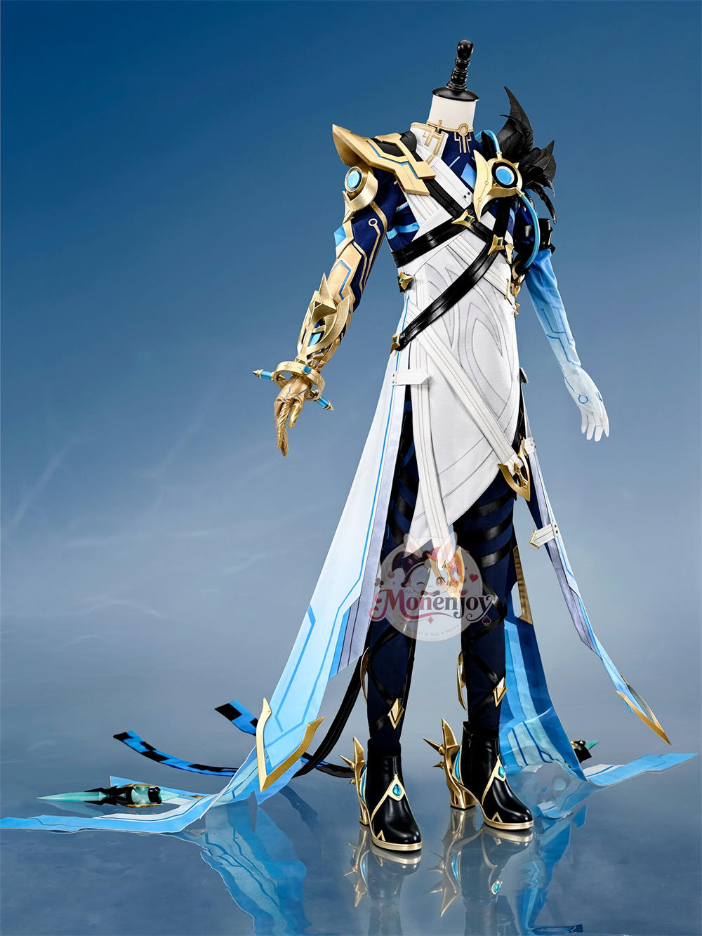 Monenjoy 原神 博士 ドットーレ コスプレ衣装｜ナド・クライ 空月の歌 豪華3DPLA仕様 MONENJOY