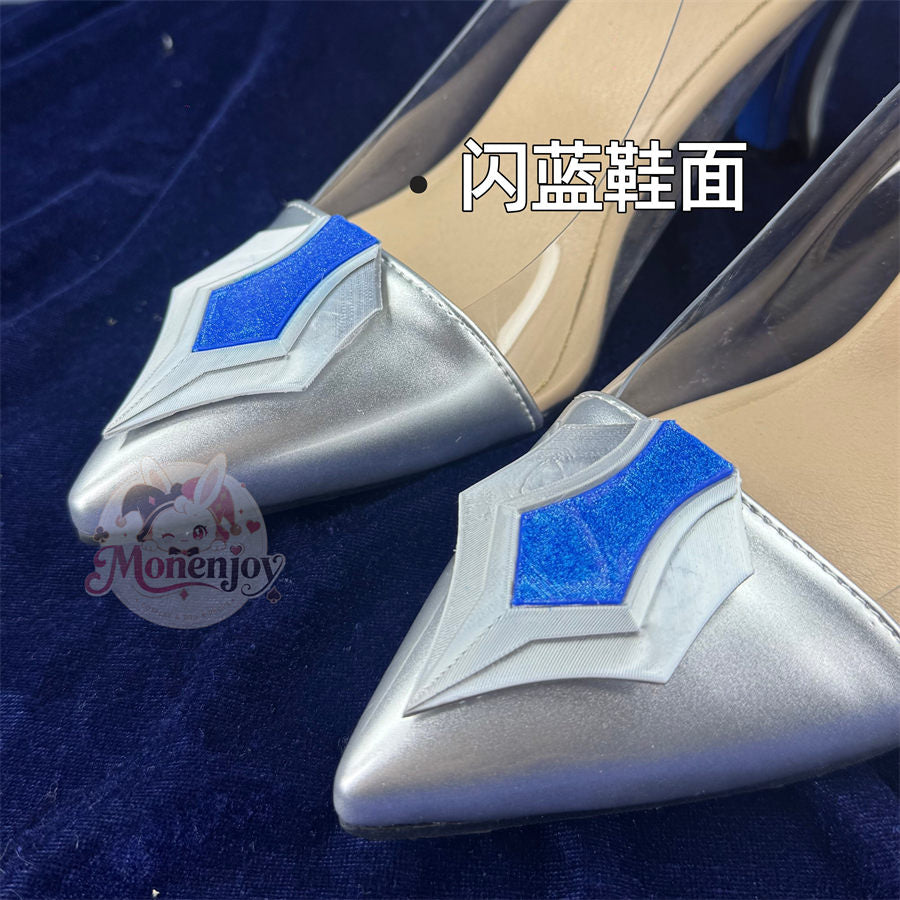 Monenjoy　原神  エウルア  ブーツ  　パンプス　シューズ　コスプレ道具　靴　舞台対応（副本）（副本）（副本） Monenjoy