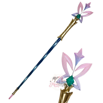 Monenjoy 原神 ヴェスナ コスプレ道具  100cm 法杖｜PLA製 武器モデル レプリカ Genshin Impact MONENJOY