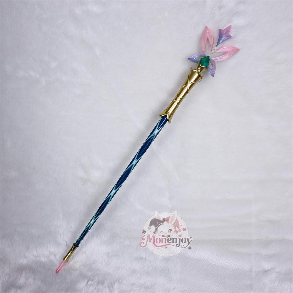 Monenjoy 原神 ヴェスナ コスプレ道具  100cm 法杖｜PLA製 武器モデル レプリカ Genshin Impact MONENJOY