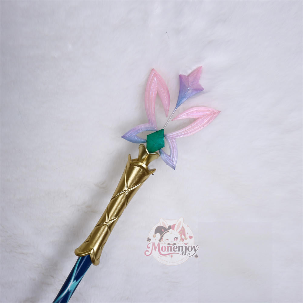 Monenjoy 原神 ヴェスナ コスプレ道具  100cm 法杖｜PLA製 武器モデル レプリカ Genshin Impact MONENJOY