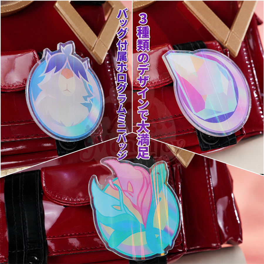 Monenjoy 原神 リンネア 鞄　コスプレ道具　イベント　27*26＊10cm MONENJOY