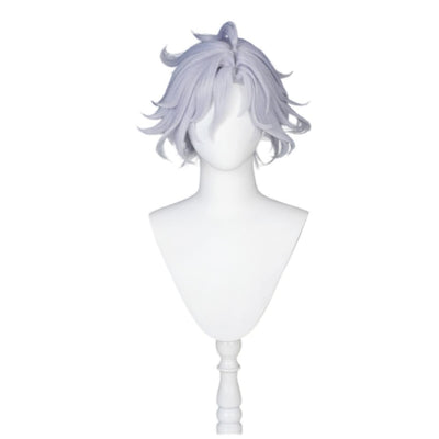 Monenjoy 原神 ミティヤ（Mitya）コスプレウィッグ 30cm｜耐熱・自然な質感 MONENJOY