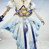 Monenjoy 原神 オデット（Odette）コスプレ衣装 金属製パーツ＋サテン生地 スネージナヤ編 コスチューム