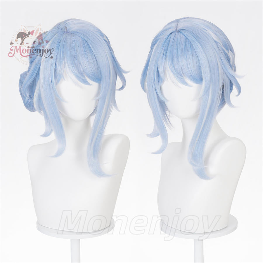 【Monenjoy】原神 オデット コスプレウィッグ 42cm 耐熱ウィッグ キャラクターウィッグ もみあげ42cm MONENJOY