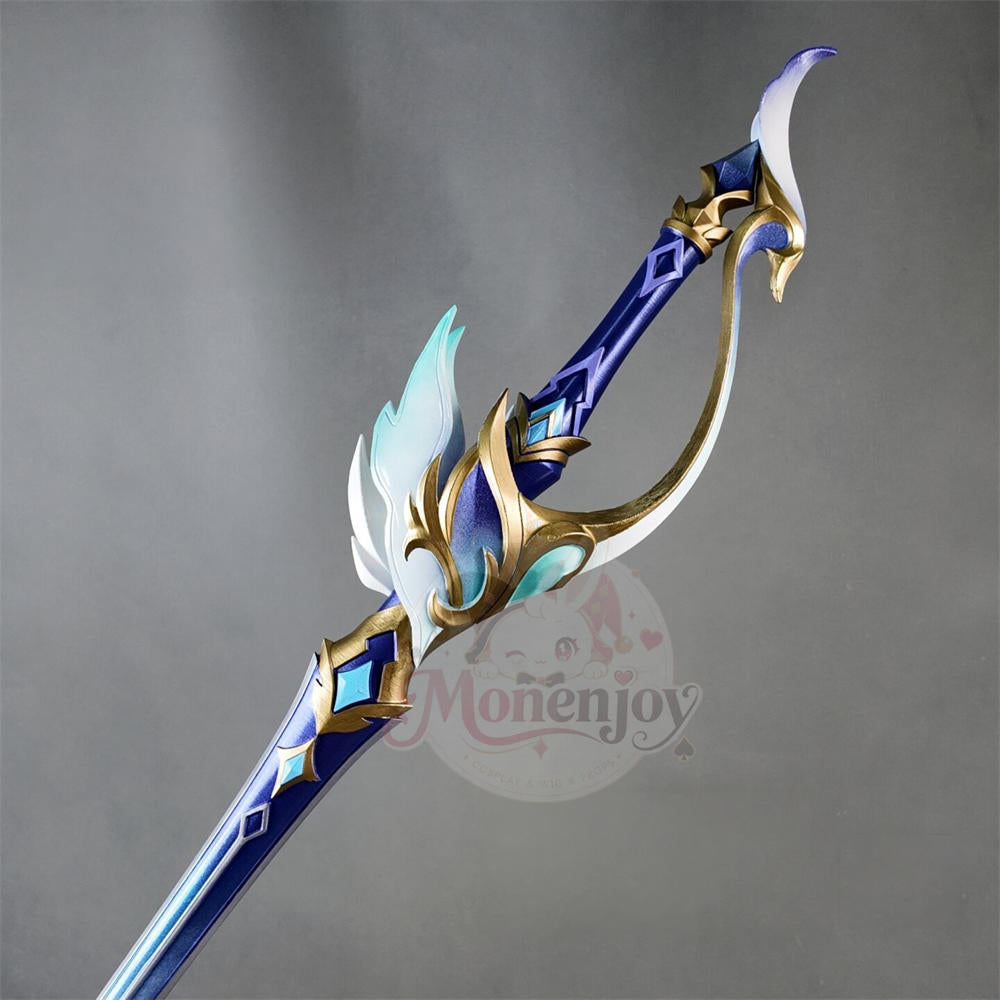【Monenjoy】原神 オデット 白銀の湖を舞う翼 モチーフ武器 110cm PLA製 コスプレ道具 レプリカ 武器モデル Monenjoy