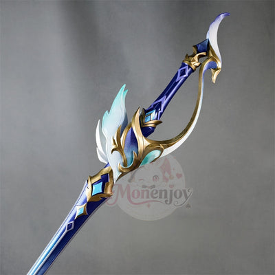 【Monenjoy】原神 オデット 白銀の湖を舞う翼 モチーフ武器 110cm PLA製 コスプレ道具 レプリカ 武器モデル Monenjoy