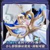 限定特典　Monenjoy 原神 オデット（Odette）コスプレ衣装 合金製パーツ＋サテン生地　背面パーツは発光＆回転対応 Monenjoy
