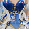 Monenjoy 原神 オデット（Odette）コスプレ衣装 合金製パーツ＋サテン生地　背面パーツは発光＆回転対応