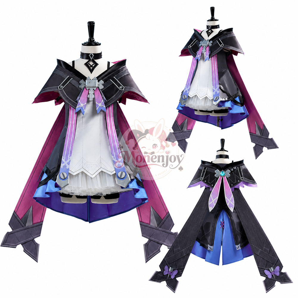 Monenjoy　原神　プルーネ　コスプレ　魔女ハンター 　Prune 　3dPLa材質Ver　初期衣装—魔女ハンターのレガリア イベント　コスチューム MONENJOY