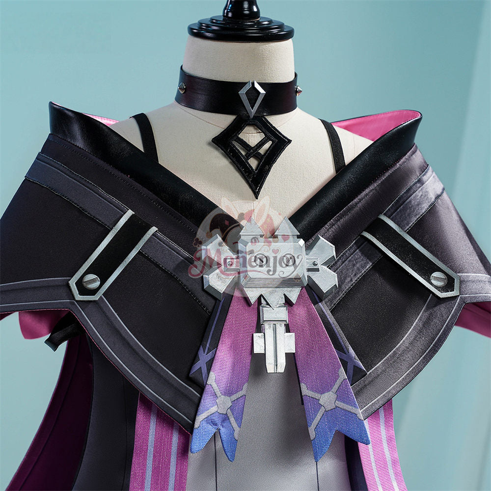 Monenjoy　原神　プルーネ　コスプレ　魔女ハンター 　Prune 　3dPLa材質Ver　初期衣装—魔女ハンターのレガリア イベント　コスチューム MONENJOY