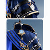 Monenjoy 原神 ローエン コスプレ衣装 金属パーツUP 28点フルセット 舞台撮影対応 　ウィッグ＋シューズ追加対応　cosplay衣装 Monenjoy