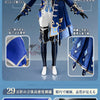 Monenjoy 原神 ローエン コスプレ衣装 金属パーツUP 28点フルセット 舞台撮影対応 　ウィッグ＋シューズ追加対応　cosplay衣装 Monenjoy