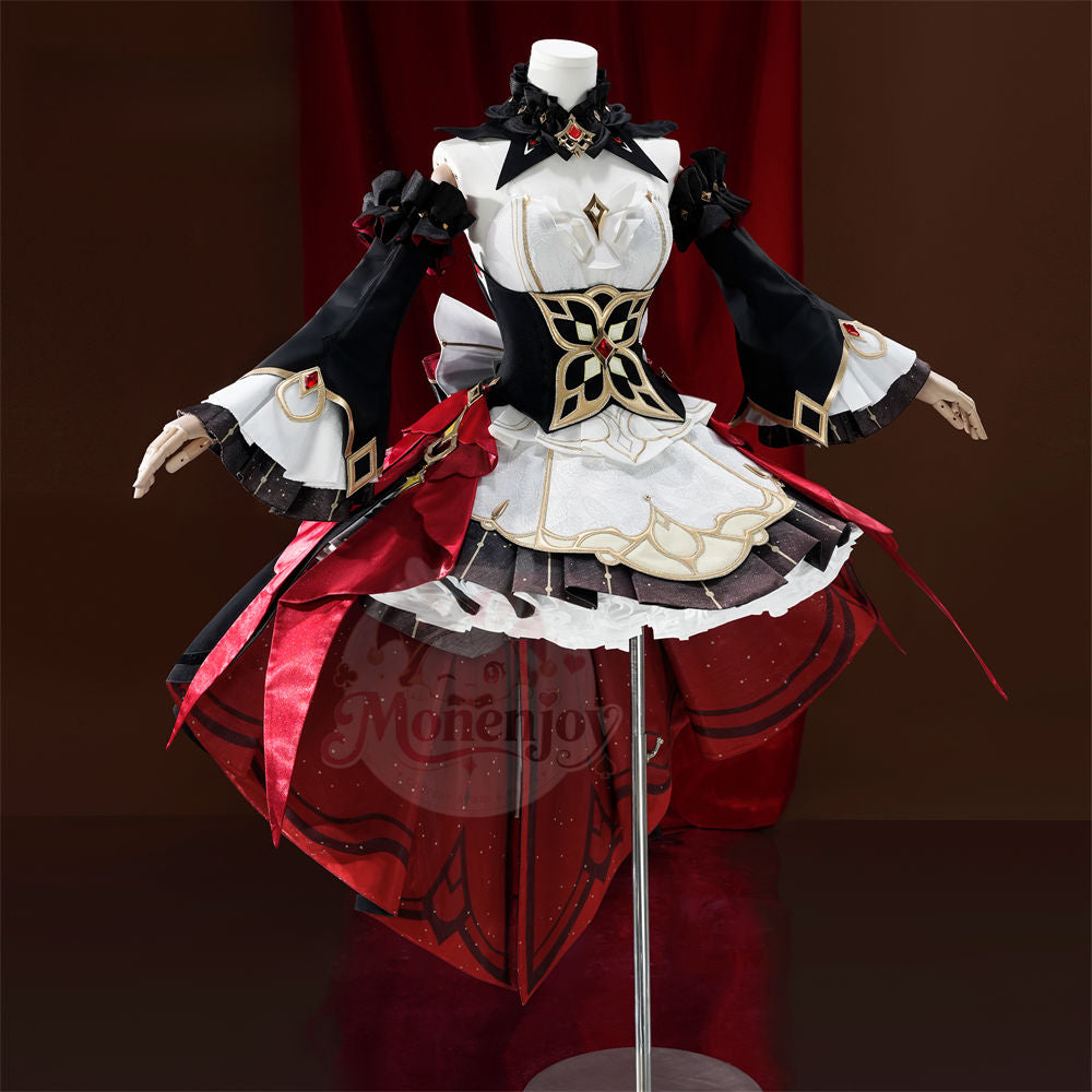 Monenjoy　原神 サンドローネ　コスプレ衣装　金属製パーツUP　背中ゼンマイ回転可能　イベント舞台対応 MONENJOY
