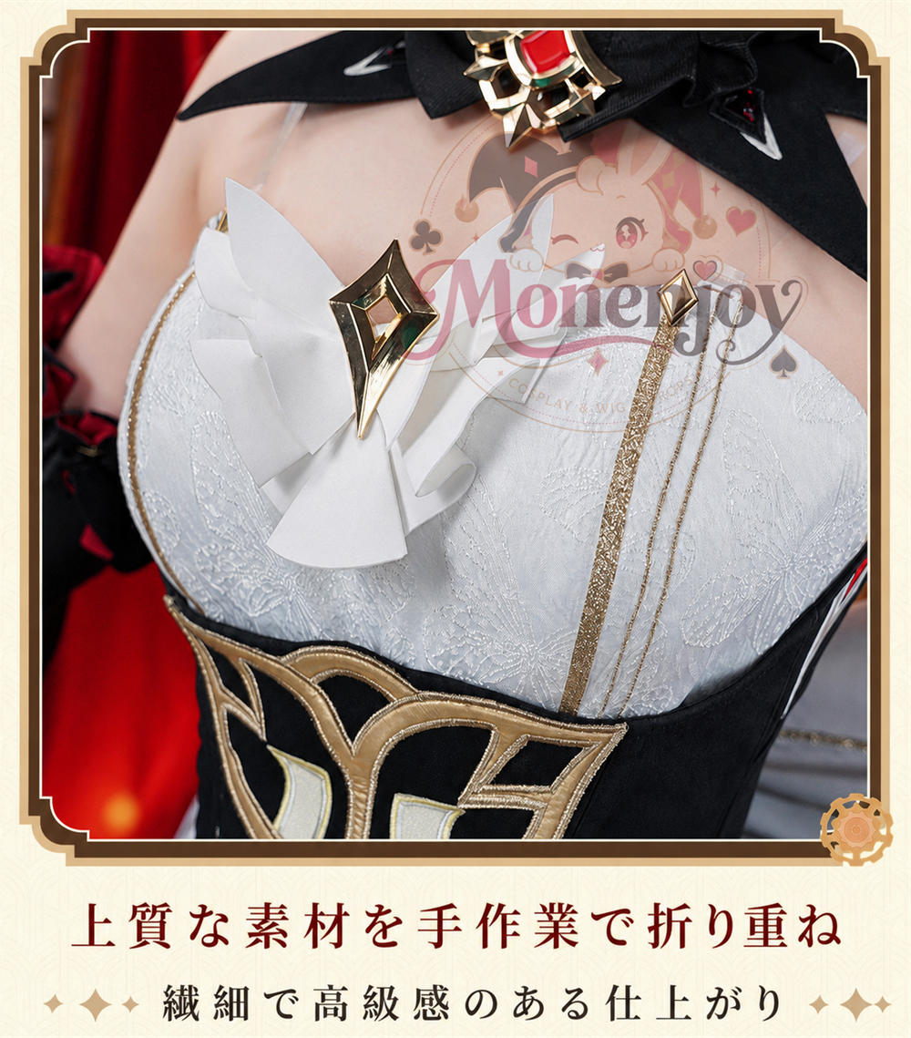 Monenjoy　原神 サンドローネ　コスプレ衣装　金属製パーツUP　背中ゼンマイ回転可能　Sandrone イベント舞台対応 MONENJOY